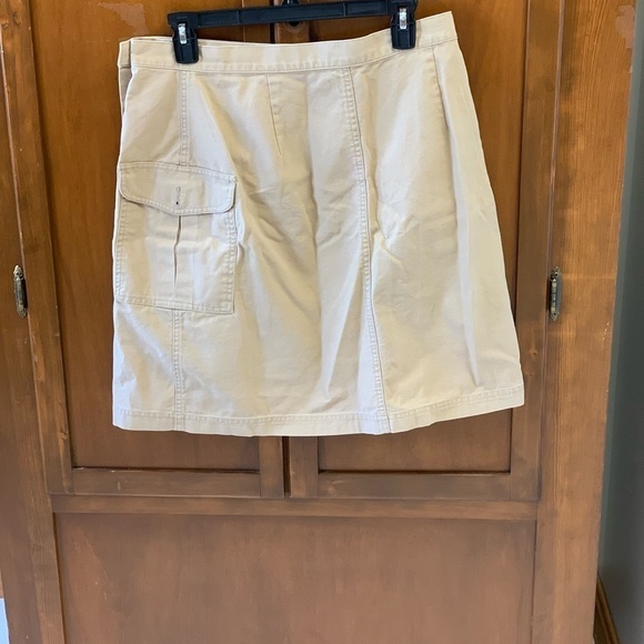 COPY - LL Bean skort 💯 cotton twill size 14 - Picture 2 of 5